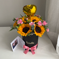 BOX DE GIRASOLES BLACK