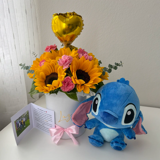 BOX GIRASOLES CON STITCH