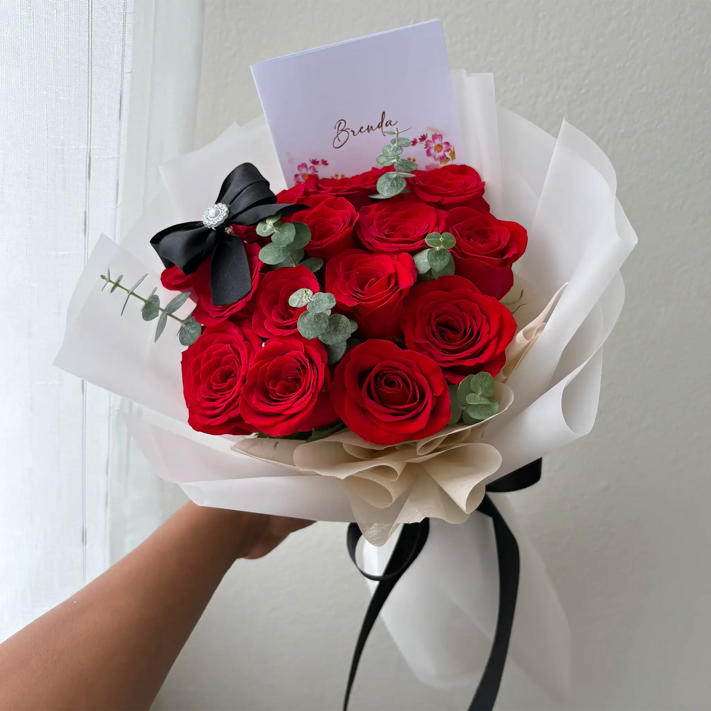 RAMO 15 ROSAS RUBY