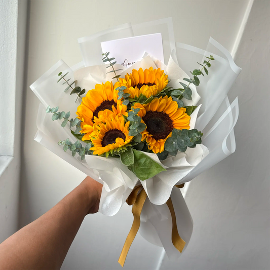 RAMO 4 GIRASOLES SOL